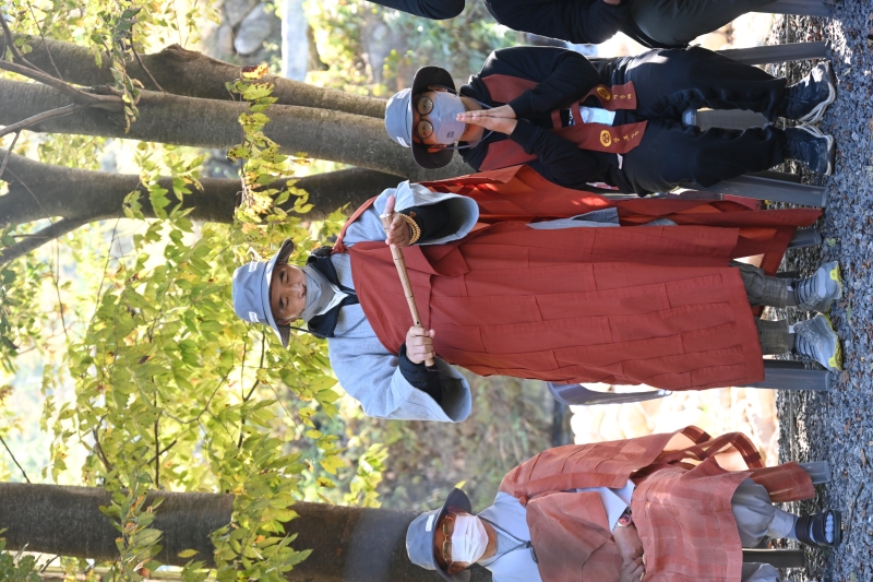 삼보사찰 108 천리순례 대중의 자자 모습 (1)